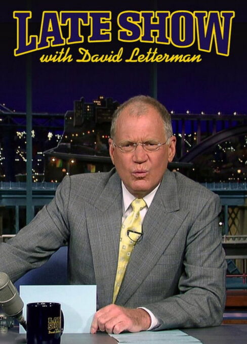 Late Show with David Letterman TV series poster