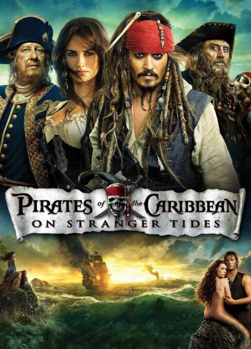 Pirates of the Caribbean: On Stranger Tides movie poster