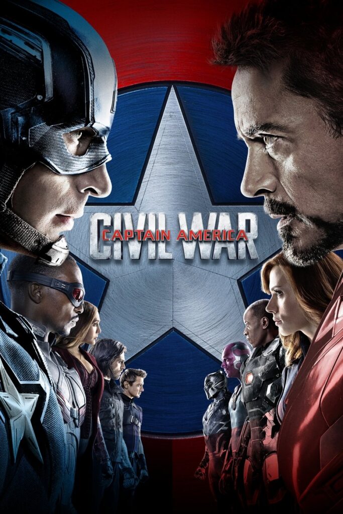 Captain America: Civil War movie poster