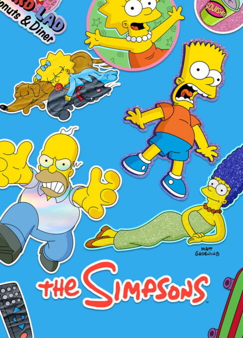 The Simpsons TV series poster