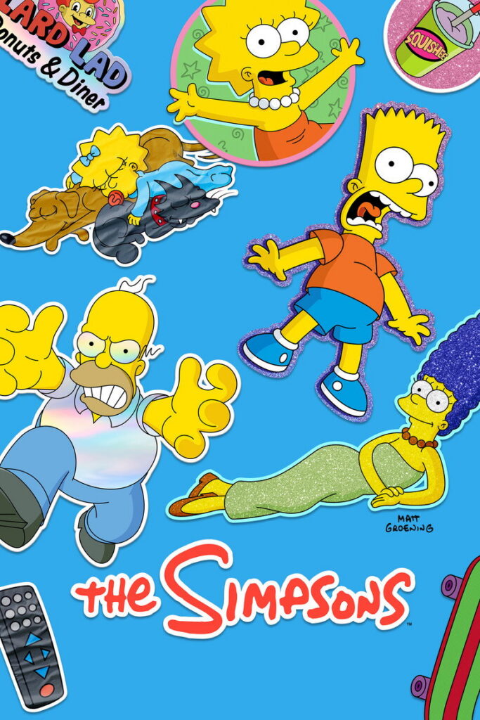 The Simpsons TV series poster