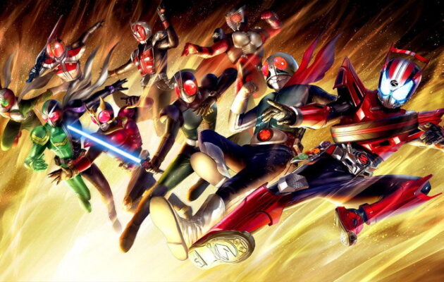 Kamen Rider TV series poster