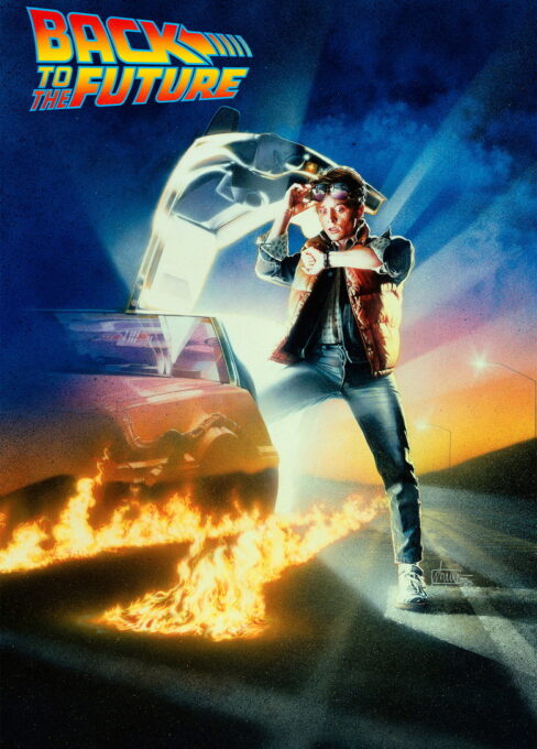 Back to the Future movie poster